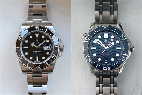 omega or rolex ladies|Rolex submariner vs omega seamaster.